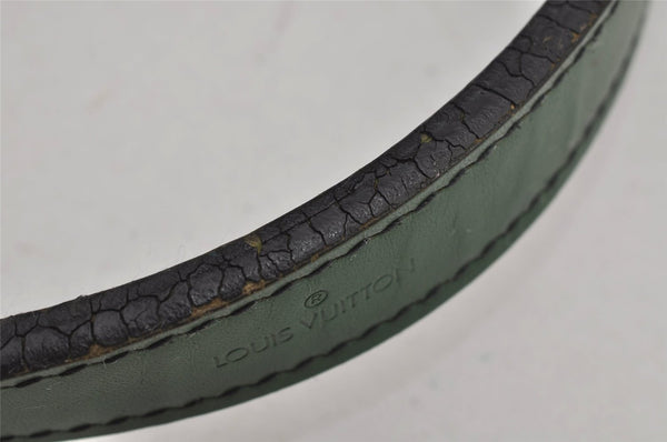 Authentic Louis Vuitton Epi Noe Shoulder Drawstring Bag Green M44004 LV 4567J