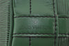 Authentic Louis Vuitton Epi Noe Shoulder Drawstring Bag Green M44004 LV 4567J