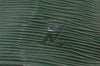 Authentic Louis Vuitton Epi Noe Shoulder Drawstring Bag Green M44004 LV 4567J