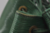 Authentic Louis Vuitton Epi Noe Shoulder Drawstring Bag Green M44004 LV 4567J