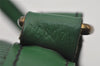 Authentic Louis Vuitton Epi Noe Shoulder Drawstring Bag Green M44004 LV 4567J