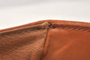 Authentic CELINE Macadam Blason Pattern Clutch Hand Bag PVC Leather Brown 4567K