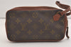 Auth Louis Vuitton Monogram Pochette Sport PM Clutch Hand Bag Old Model LV 4568J
