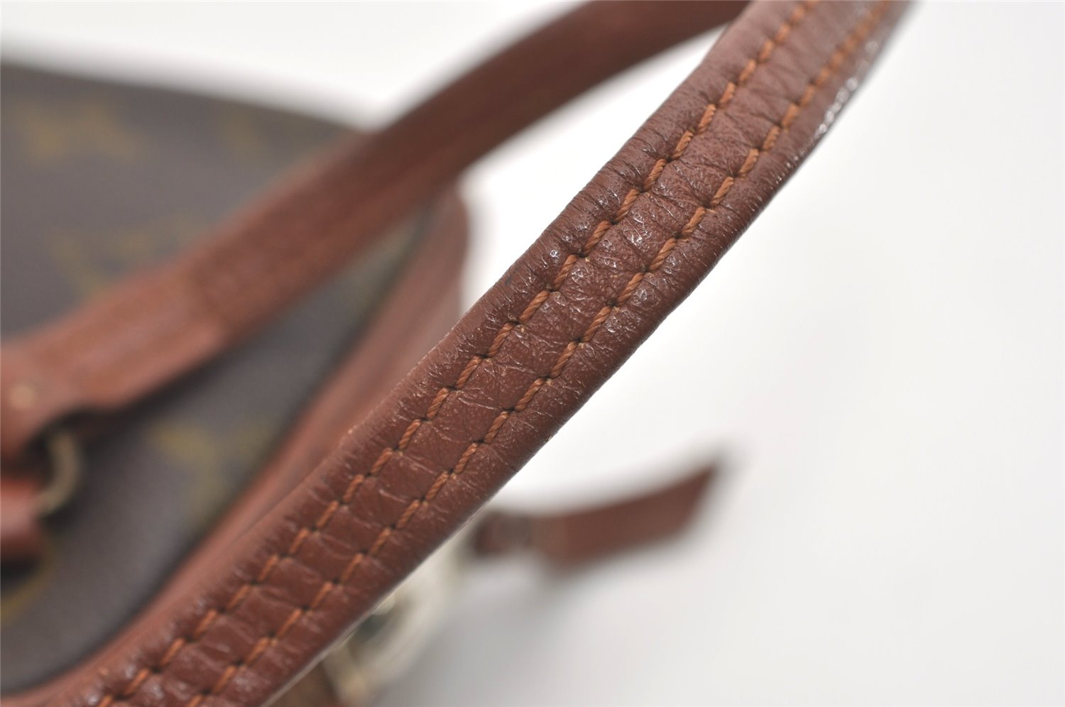 Auth Louis Vuitton Monogram Pochette Sport PM Clutch Hand Bag Old Model LV 4568J