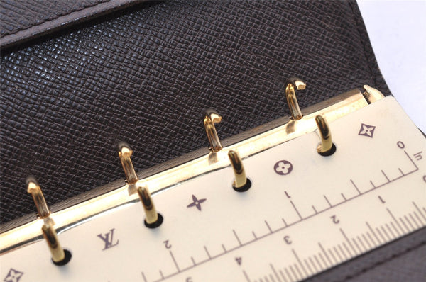Authentic Louis Vuitton Damier Agenda PM Notebook Cover R20700 LV 4569I