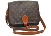 Authentic Louis Vuitton Monogram Cartouchiere GM M51252 Shoulder Cross Bag 4569K