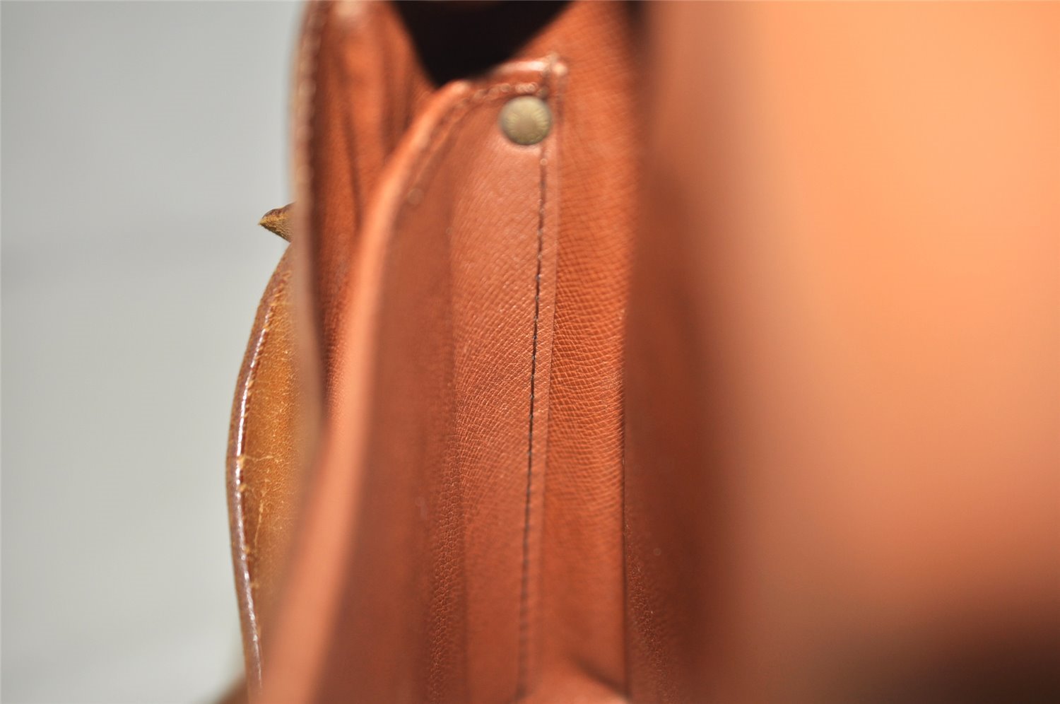 Authentic Louis Vuitton Monogram Cartouchiere GM M51252 Shoulder Cross Bag 4569K