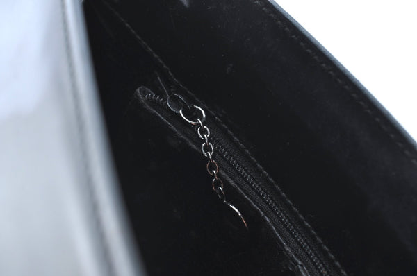 Authentic GUCCI Vintage Shoulder Hand Bag Purse Leather Black 4570H