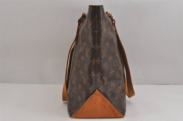 Authentic Louis Vuitton Monogram Cabas Mezzo Shoulder Tote Bag M51151 Junk 4570J