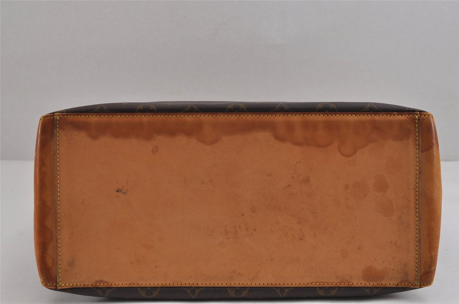 Authentic Louis Vuitton Monogram Cabas Mezzo Shoulder Tote Bag M51151 Junk 4570J