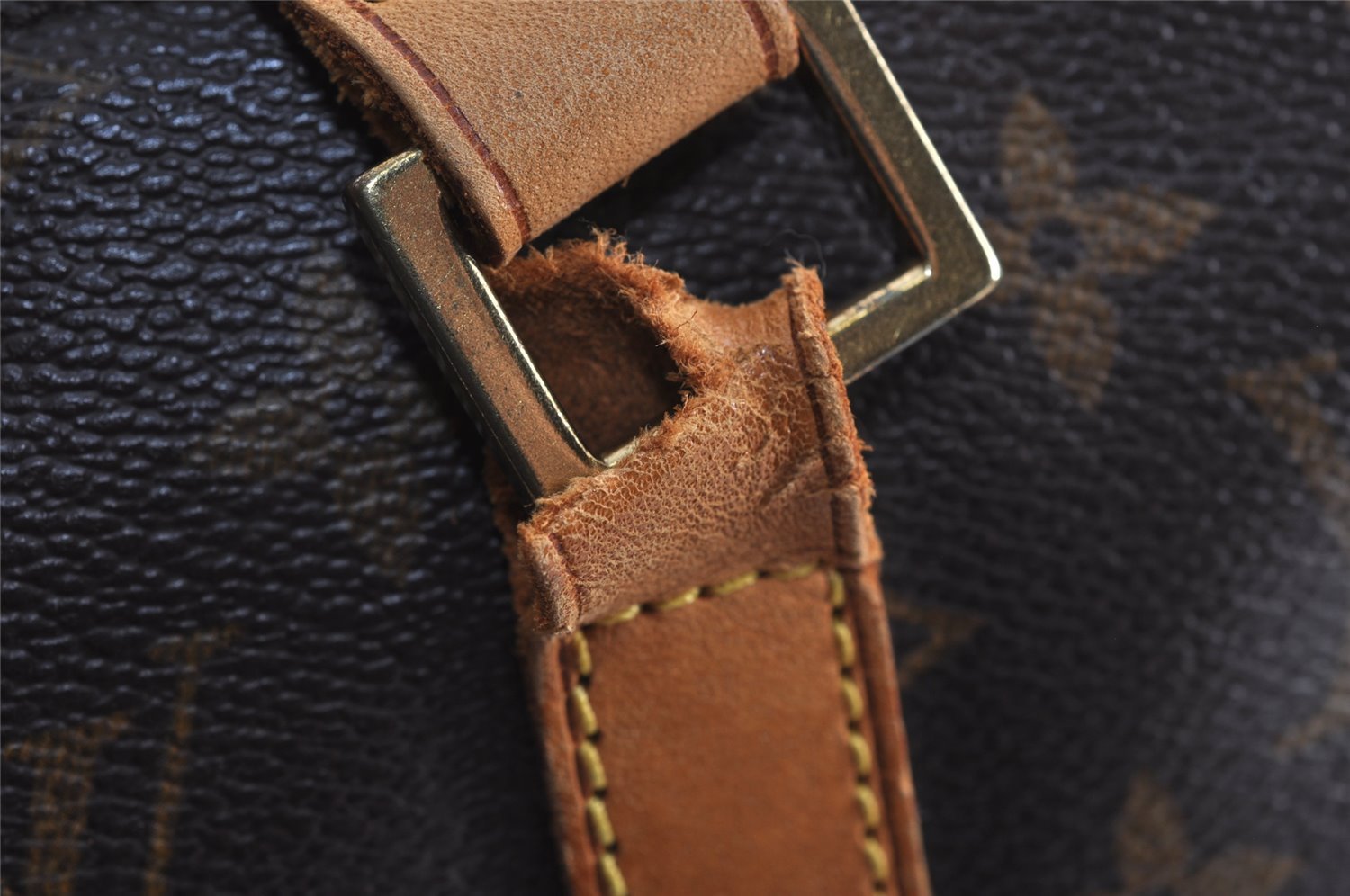 Authentic Louis Vuitton Monogram Cabas Mezzo Shoulder Tote Bag M51151 Junk 4570J