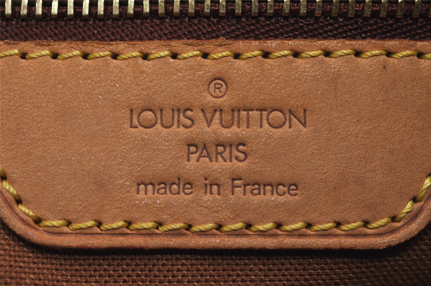 Authentic Louis Vuitton Monogram Cabas Mezzo Shoulder Tote Bag M51151 Junk 4570J