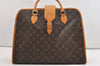Authentic Louis Vuitton Monogram Rivoli Business Hand Bag M53380 LV Junk 4571J