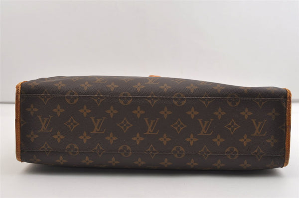 Authentic Louis Vuitton Monogram Rivoli Business Hand Bag M53380 LV Junk 4571J