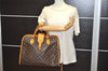Authentic Louis Vuitton Monogram Rivoli Business Hand Bag M53380 LV Junk 4571J