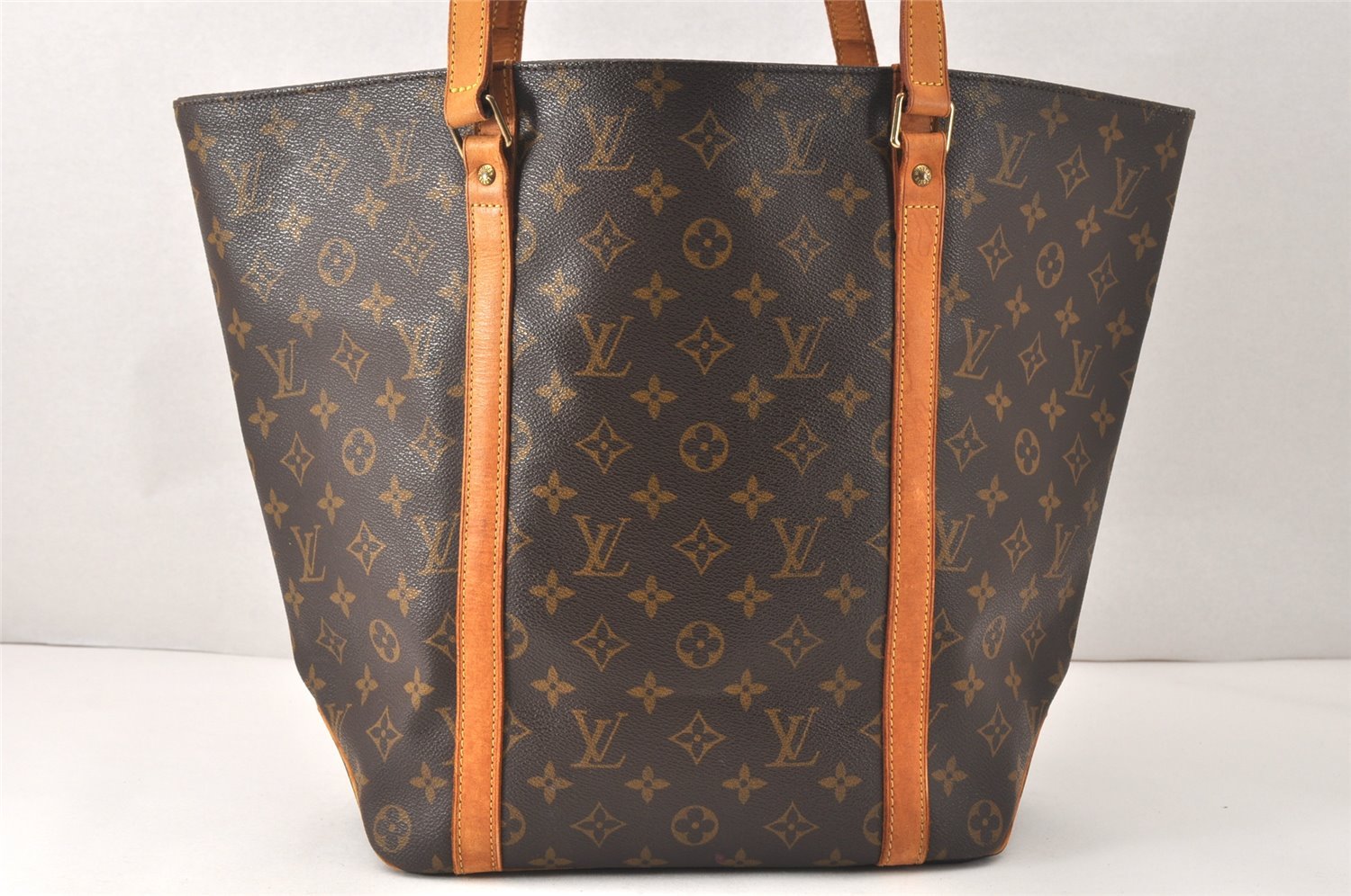 Authentic Louis Vuitton Monogram Sac Shopping PM Tote Bag M51108 LV 4571K