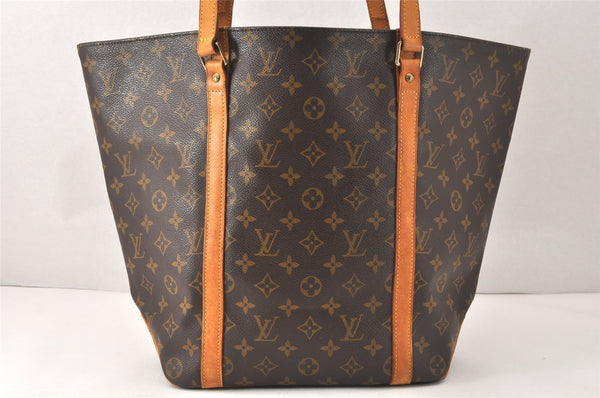 Authentic Louis Vuitton Monogram Sac Shopping PM Tote Bag M51108 LV 4571K