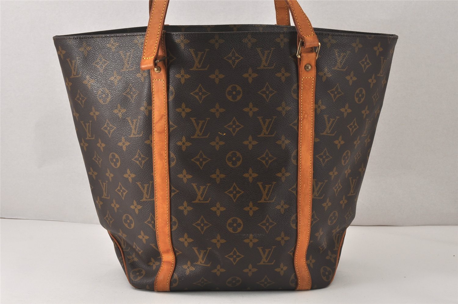 Authentic Louis Vuitton Monogram Sac Shopping PM Tote Bag M51108 LV 4571K