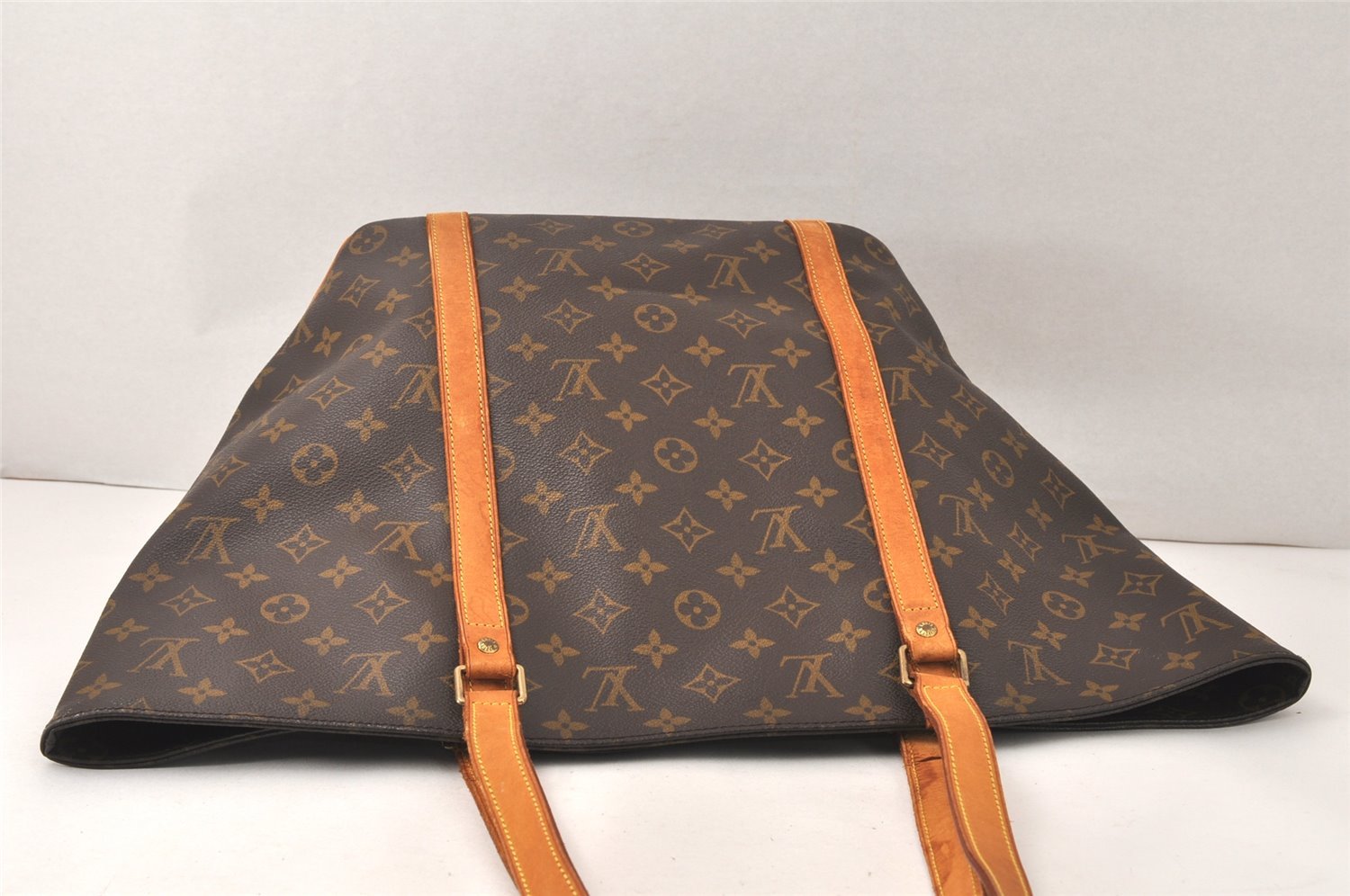Authentic Louis Vuitton Monogram Sac Shopping PM Tote Bag M51108 LV 4571K