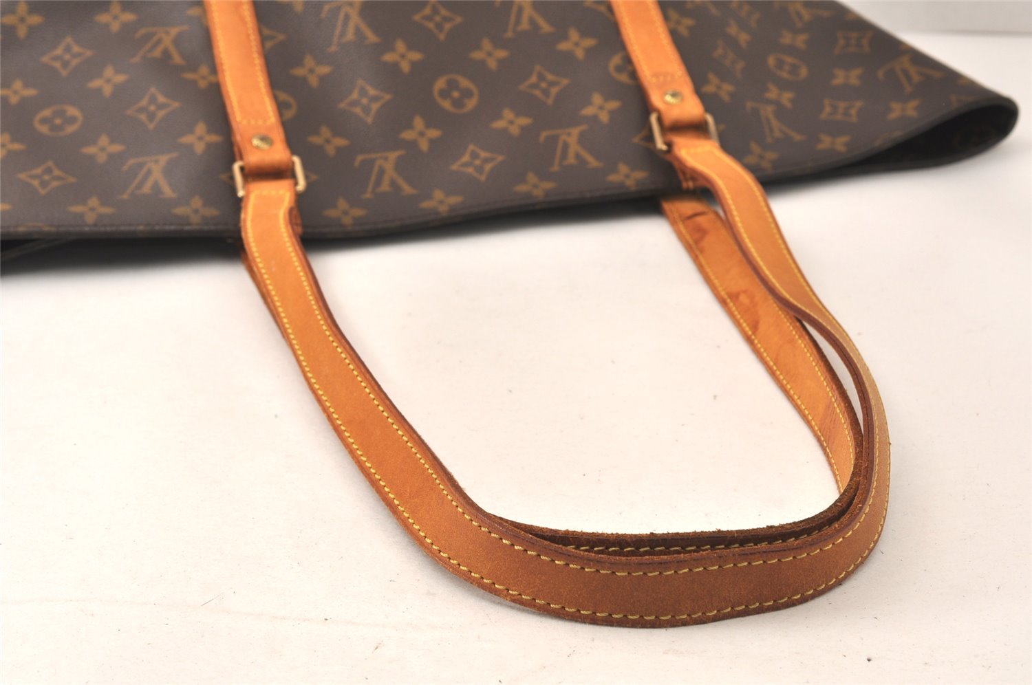 Authentic Louis Vuitton Monogram Sac Shopping PM Tote Bag M51108 LV 4571K