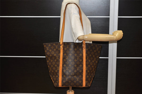 Authentic Louis Vuitton Monogram Sac Shopping PM Tote Bag M51108 LV 4571K