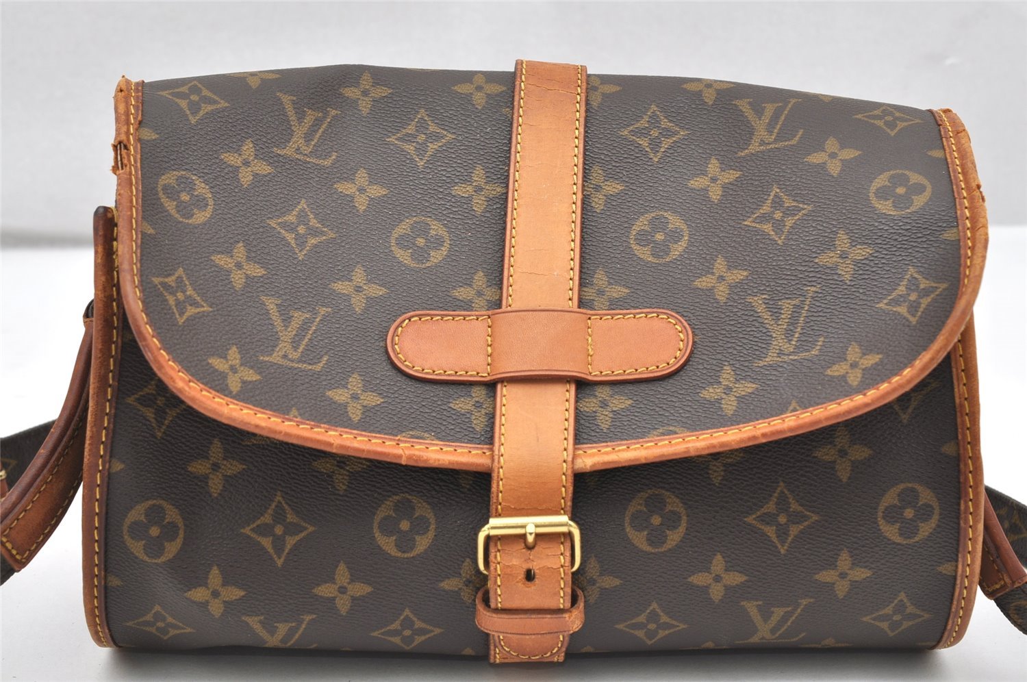 Authentic Louis Vuitton Monogram Marne Shoulder Cross Body Bag M51369 LV 4572K