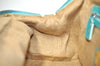 Authentic FENDI Selleria Shoulder Hand Bag Purse Straw Leather Beige 4573I
