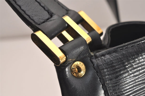 Authentic Louis Vuitton Epi Mandara MM Shoulder Cross Bag Black M58892 LV 4573J