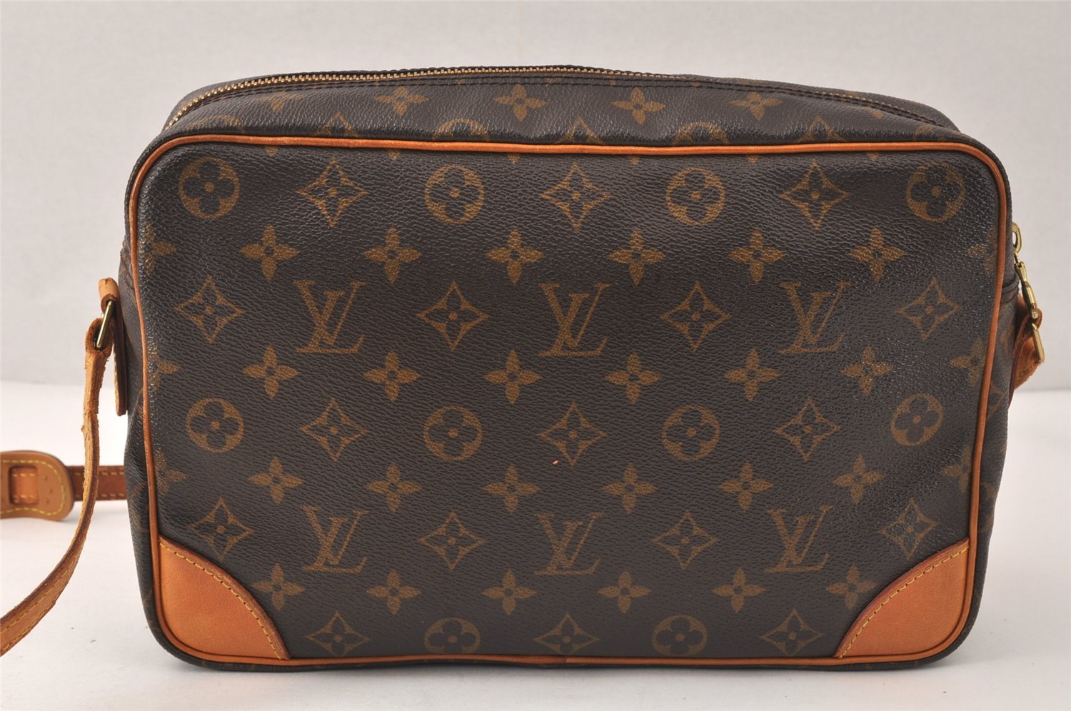 Authentic Louis Vuitton Monogram Trocadero 30 Shoulder Bag M51272 Junk 4573K