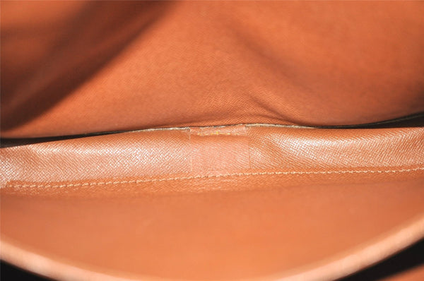 Authentic Louis Vuitton Monogram Cartouchiere GM M51252 Shoulder Cross Bag 4574J