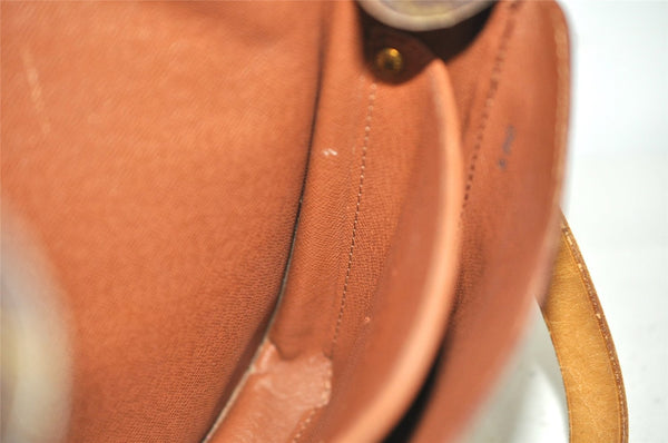 Authentic Louis Vuitton Monogram Cartouchiere GM M51252 Shoulder Cross Bag 4574J