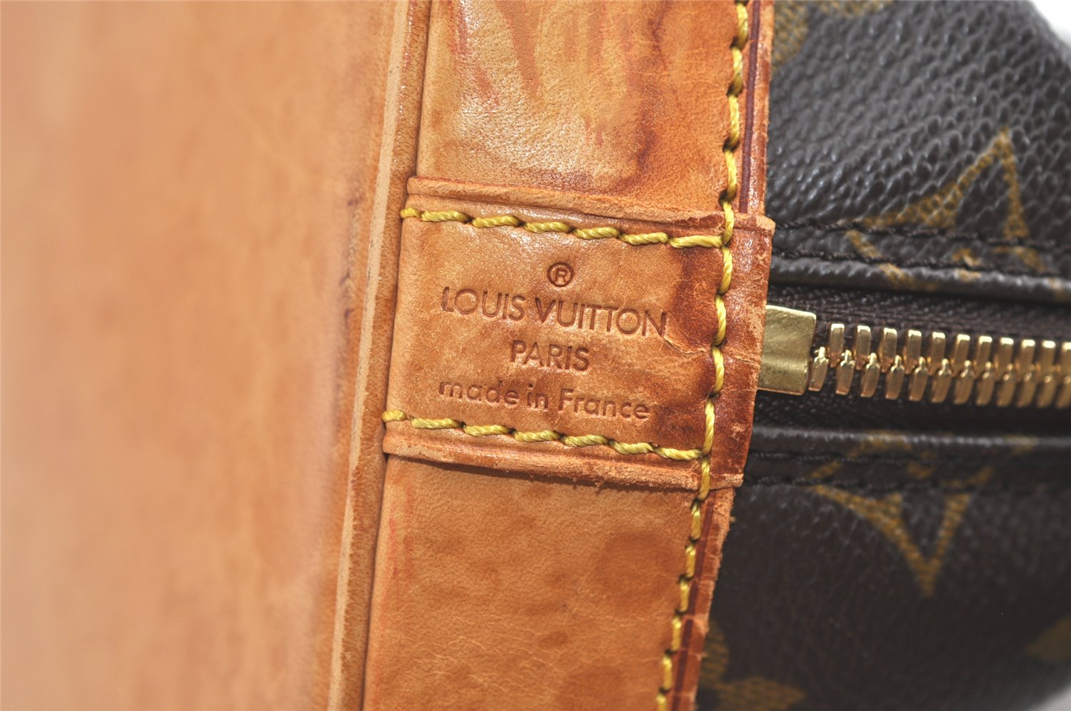 Authentic Louis Vuitton Monogram Alma Hand Bag Purse M51130 LV 4574K