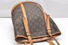 Authentic Louis Vuitton Monogram Bucket GM Shoulder Tote Bag M42236 Junk 4575K