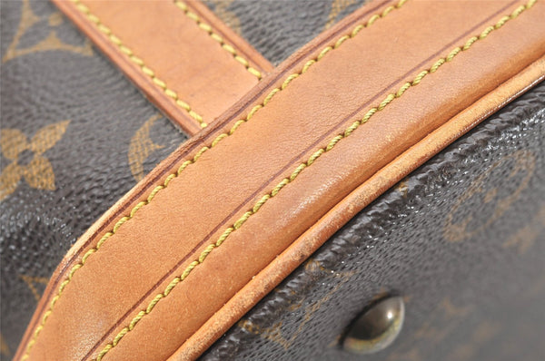 Authentic Louis Vuitton Monogram Bucket GM Shoulder Tote Bag M42236 Junk 4575K