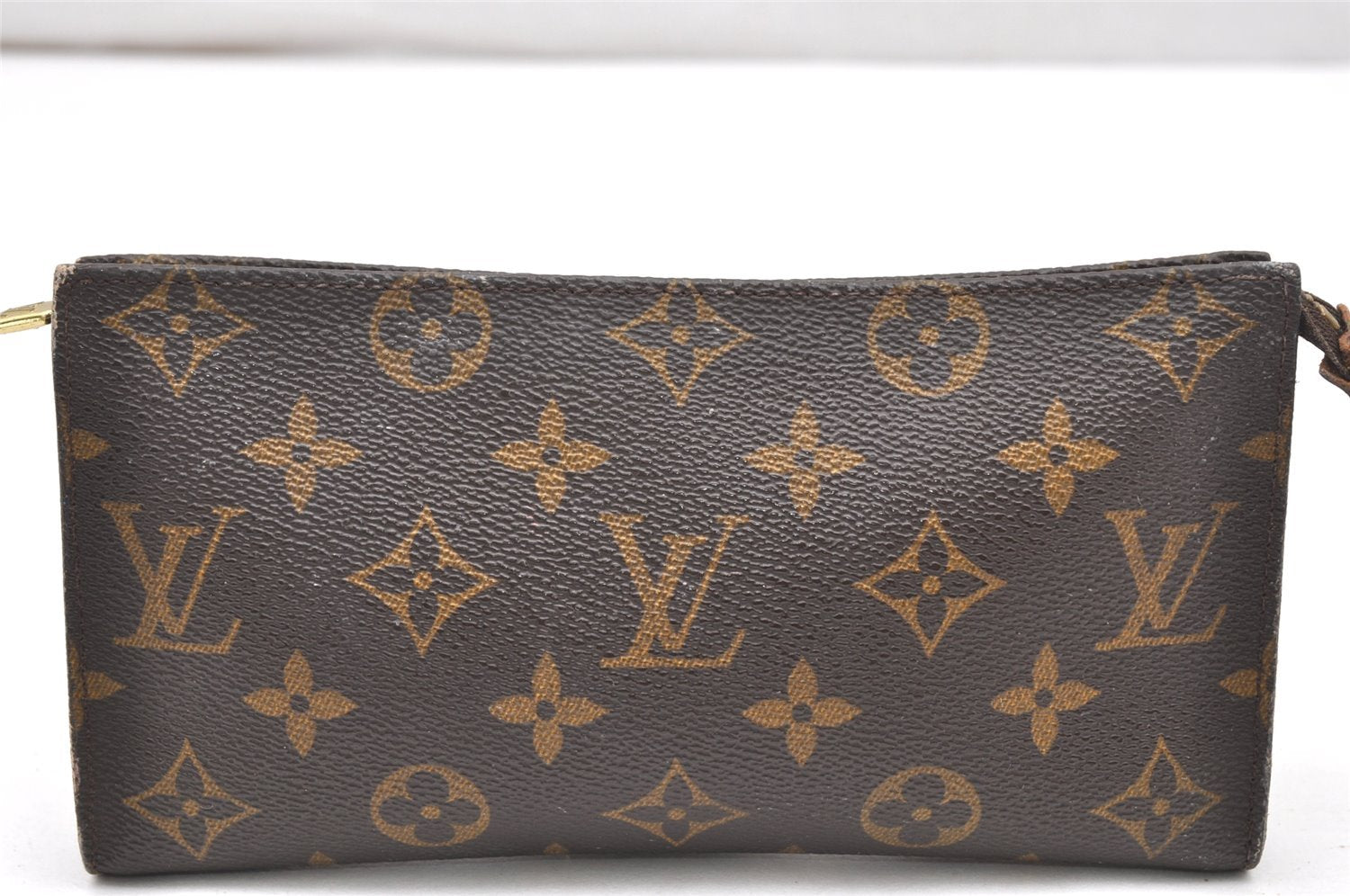 Authentic Louis Vuitton Monogram Bucket GM Shoulder Tote Bag M42236 Junk 4575K