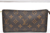 Authentic Louis Vuitton Monogram Bucket GM Shoulder Tote Bag M42236 Junk 4575K