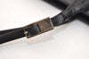 Authentic GUCCI Vintage Tote Hand Bag Purse Leather Black 4576J