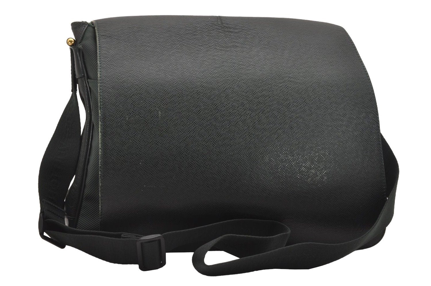 Auth Louis Vuitton Taiga Victor Shoulder Cross Body Bag Green M30142 LV 4577J