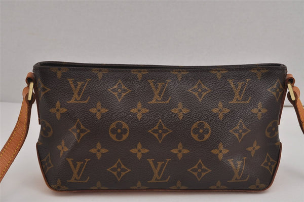 Authentic Louis Vuitton Monogram Trotteur Shoulder Cross Bag M51240 LV 4578J
