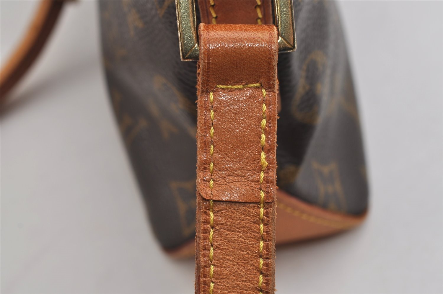 Authentic Louis Vuitton Monogram Trotteur Shoulder Cross Bag M51240 LV 4578J