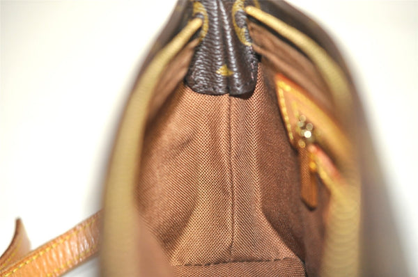 Authentic Louis Vuitton Monogram Trotteur Shoulder Cross Bag M51240 LV 4578J