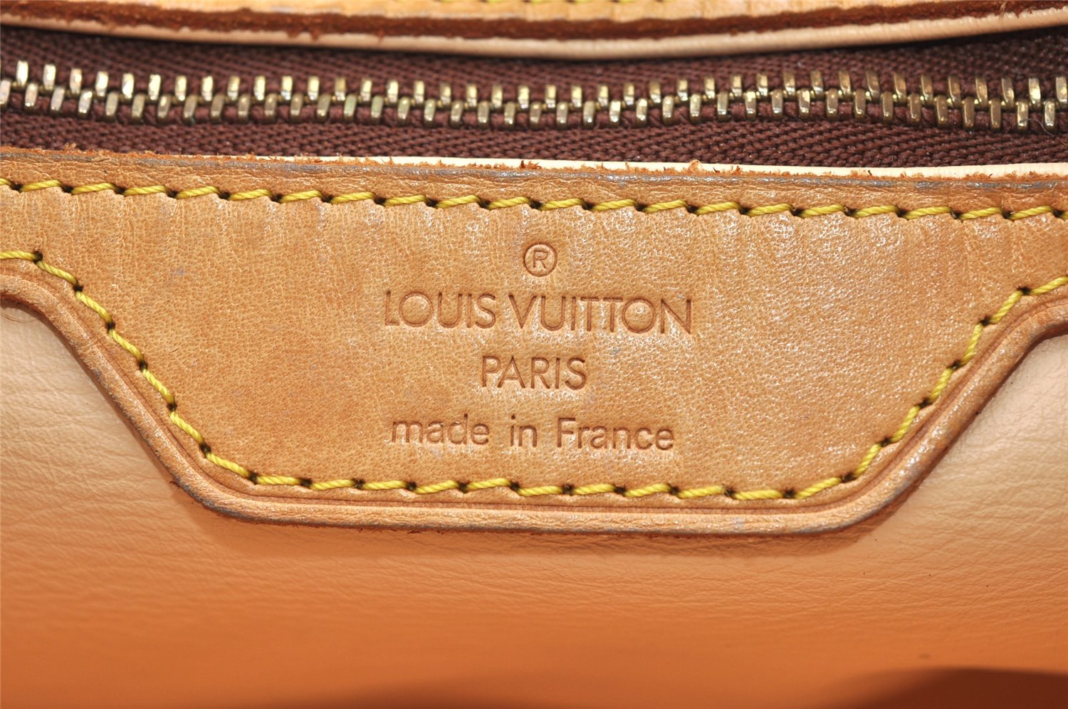 Authentic Louis Vuitton Monogram Bucket GM Shoulder Tote Bag M42236 LV 4578K