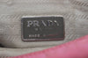 Authentic PRADA Nylon Tessuto Leather Shoulder Cross Body Bag Purse Pink 4579I