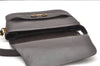 Authentic GUCCI Vintage Shoulder Bag Purse Leather Brown 4579K