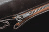 Authentic GUCCI Vintage Shoulder Bag Purse Leather Brown 4579K