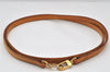 Authentic Louis Vuitton Leather Shoulder Strap Beige 49.8" LV 4580K