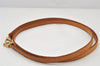 Authentic Louis Vuitton Leather Shoulder Strap Beige 49.8" LV 4580K