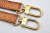 Authentic Louis Vuitton Leather Shoulder Strap Beige 49.8" LV 4580K