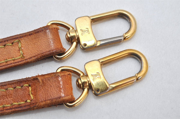 Authentic Louis Vuitton Leather Shoulder Strap Beige 49.8" LV 4580K