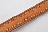 Authentic Louis Vuitton Leather Shoulder Strap Beige 49.8" LV 4580K